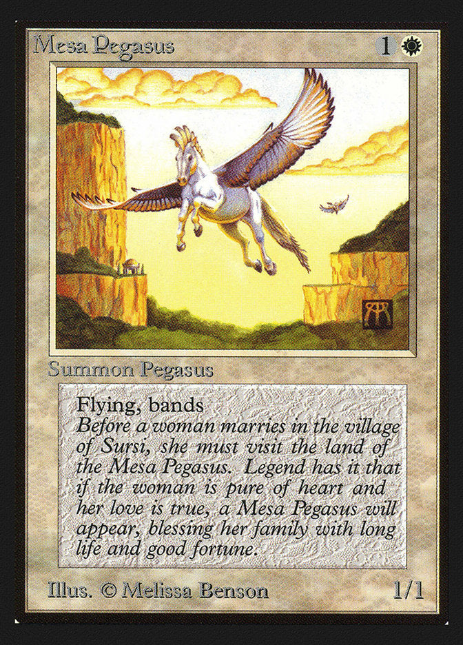 Mesa Pegasus [International Collectors' Edition] | Boutique FDB TCG