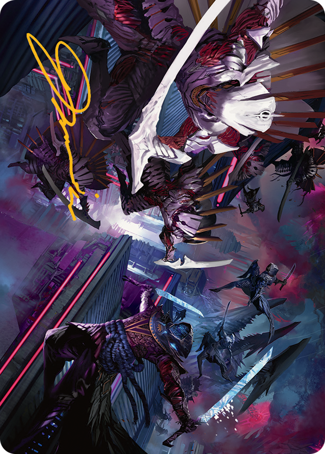 Invasion of Kamigawa Art Card (Gold-Stamped Signature) [March of the Machine Art Series] | Boutique FDB TCG