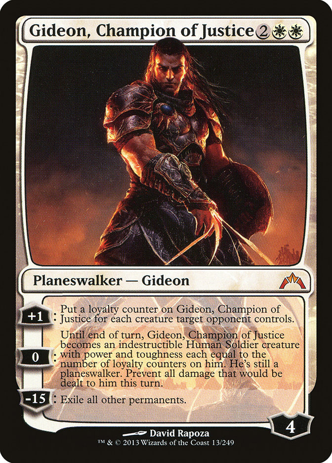Gideon, Champion of Justice [Gatecrash] | Boutique FDB TCG