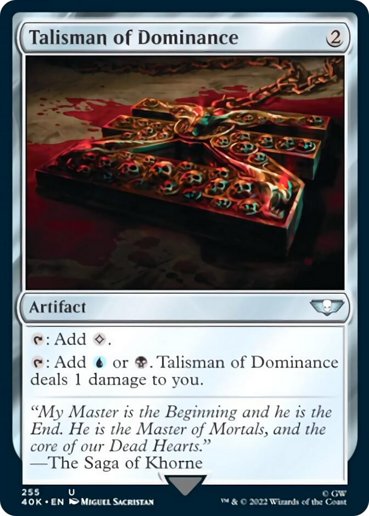 Talisman of Dominance (255) [Warhammer 40,000] | Boutique FDB TCG