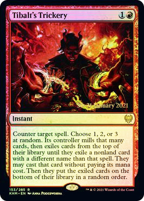 Tibalt's Trickery [Kaldheim Prerelease Promos] | Boutique FDB TCG