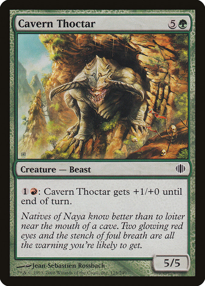 Cavern Thoctar [Shards of Alara] | Boutique FDB TCG