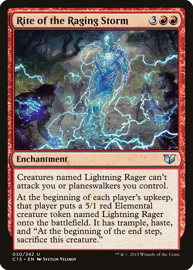 Rite of the Raging Storm [Commander 2015] | Boutique FDB TCG