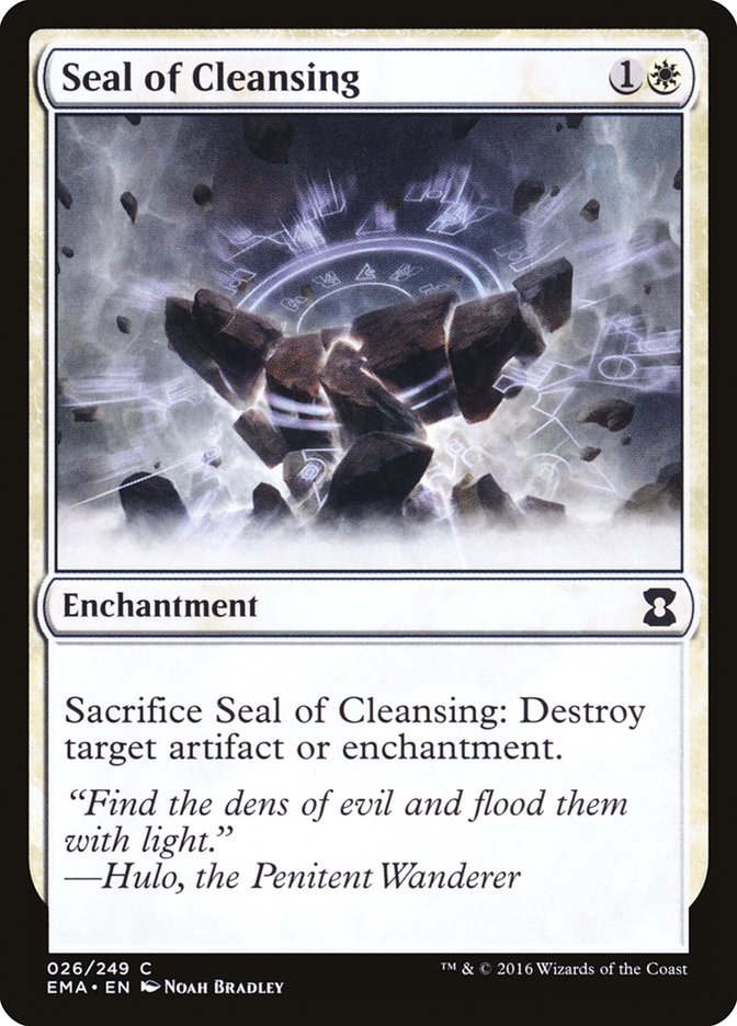 Seal of Cleansing [Eternal Masters] | Boutique FDB TCG