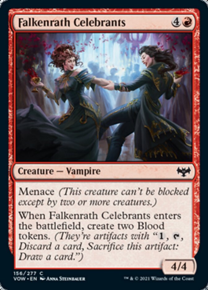 Falkenrath Celebrants [Innistrad: Crimson Vow] | Boutique FDB TCG