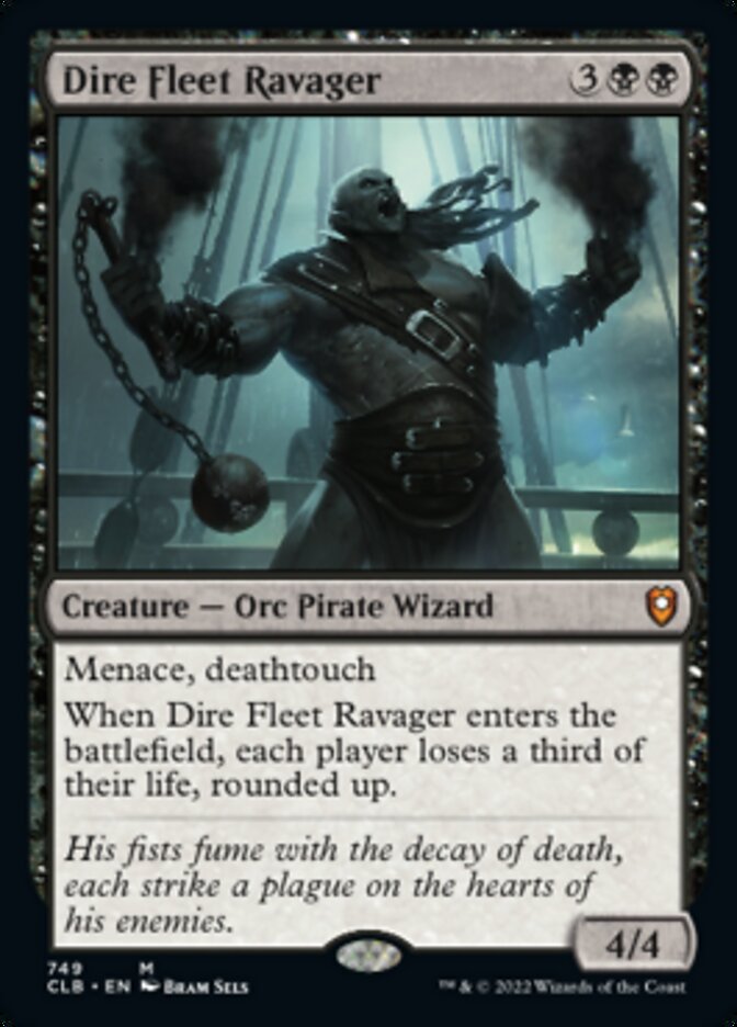 Dire Fleet Ravager [Commander Legends: Battle for Baldur's Gate] | Boutique FDB TCG