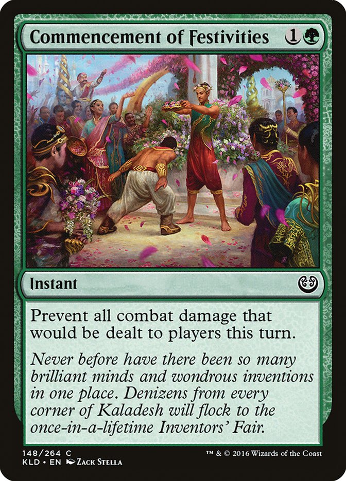 Commencement of Festivities [Kaladesh] | Boutique FDB TCG