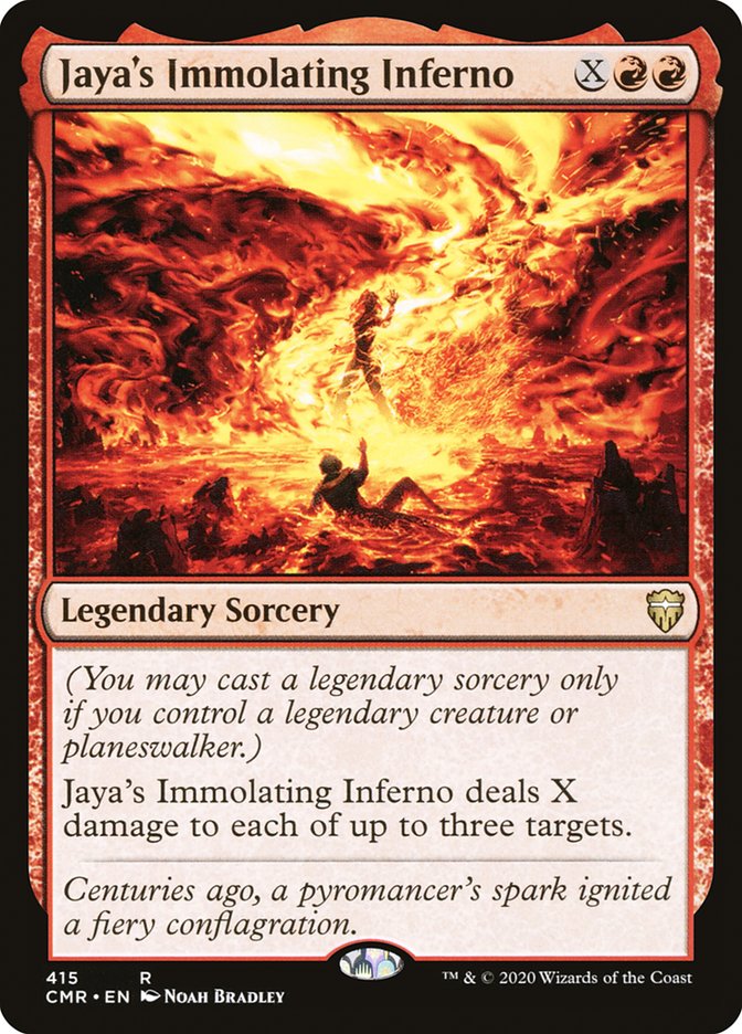 Jaya's Immolating Inferno [Commander Legends] | Boutique FDB TCG