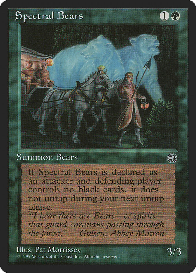 Spectral Bears [Homelands] | Boutique FDB TCG