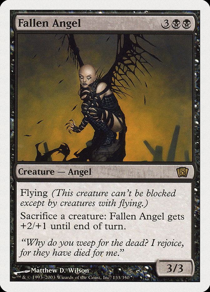 Fallen Angel [Eighth Edition] | Boutique FDB TCG