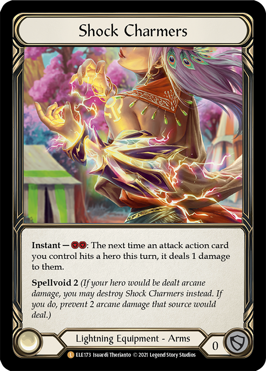 Shock Charmers [ELE173] (Tales of Aria)  1st Edition Cold Foil | Boutique FDB TCG