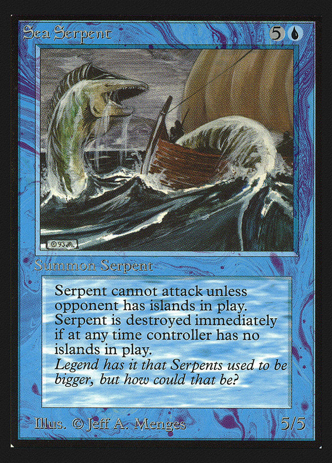 Sea Serpent [International Collectors' Edition] | Boutique FDB TCG