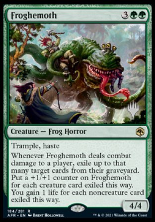 Froghemoth (Promo Pack) [Dungeons & Dragons: Adventures in the Forgotten Realms Promos] | Boutique FDB TCG