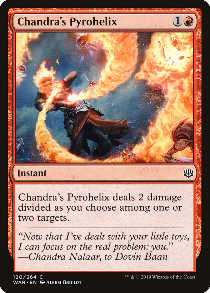 Chandra's Pyrohelix [War of the Spark] | Boutique FDB TCG