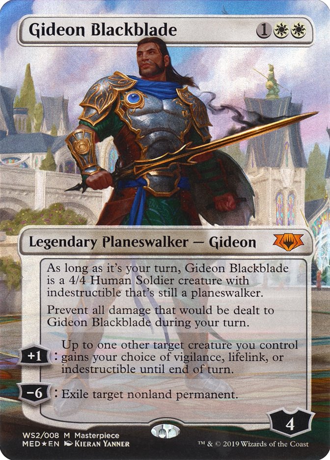 Gideon Blackblade [Mythic Edition] | Boutique FDB TCG