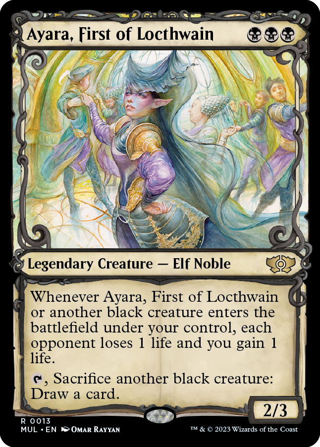 Ayara, First of Locthwain [Multiverse Legends] | Boutique FDB TCG