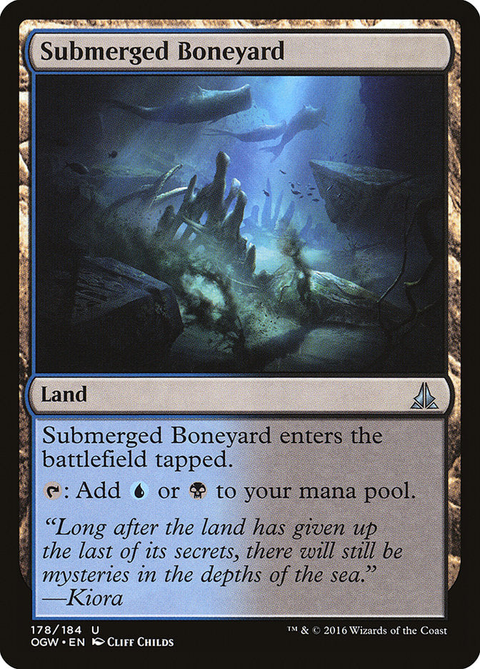 Submerged Boneyard [Oath of the Gatewatch] | Boutique FDB TCG