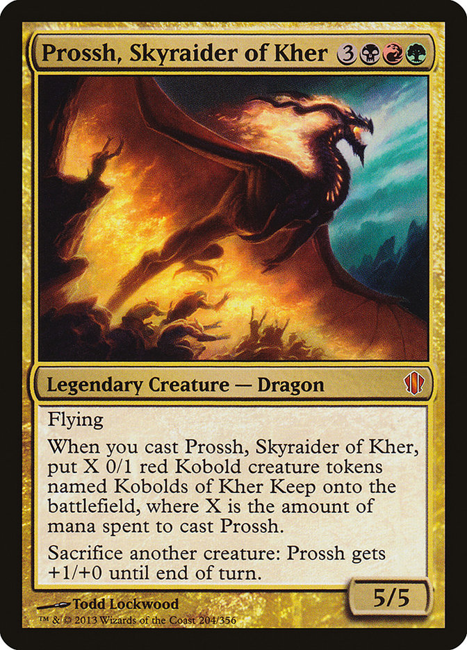 Prossh, Skyraider of Kher [Commander 2013] | Boutique FDB TCG