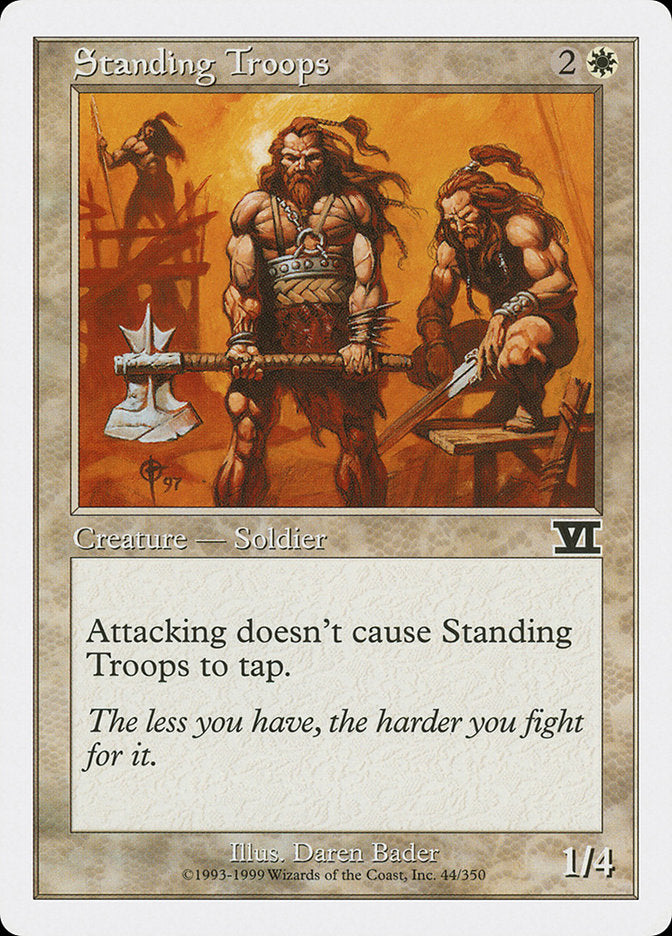 Standing Troops [Classic Sixth Edition] | Boutique FDB TCG