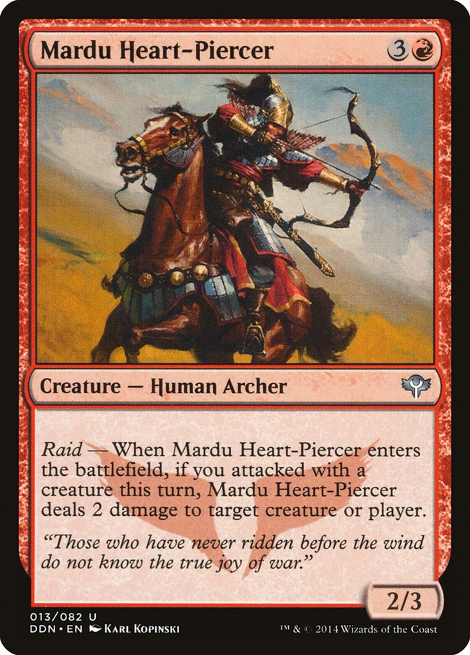 Mardu Heart-Piercer [Duel Decks: Speed vs. Cunning] | Boutique FDB TCG