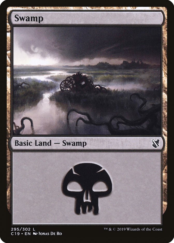 Swamp (295) [Commander 2019] | Boutique FDB TCG