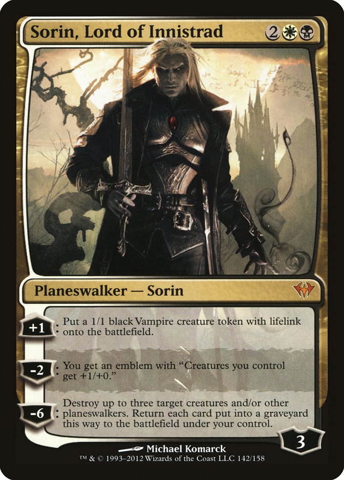 Sorin, Lord of Innistrad [Dark Ascension] | Boutique FDB TCG