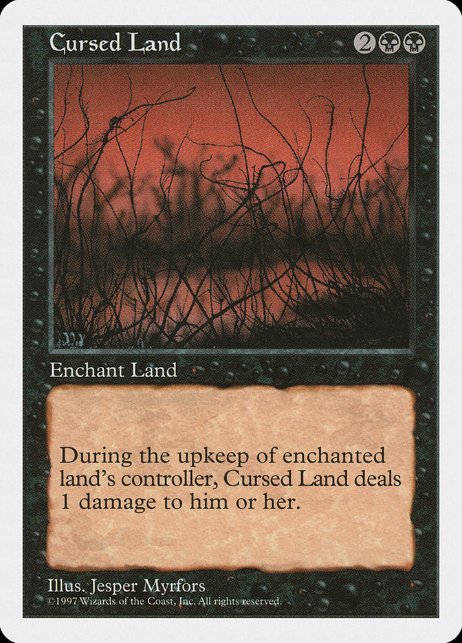 Cursed Land [Fifth Edition] | Boutique FDB TCG