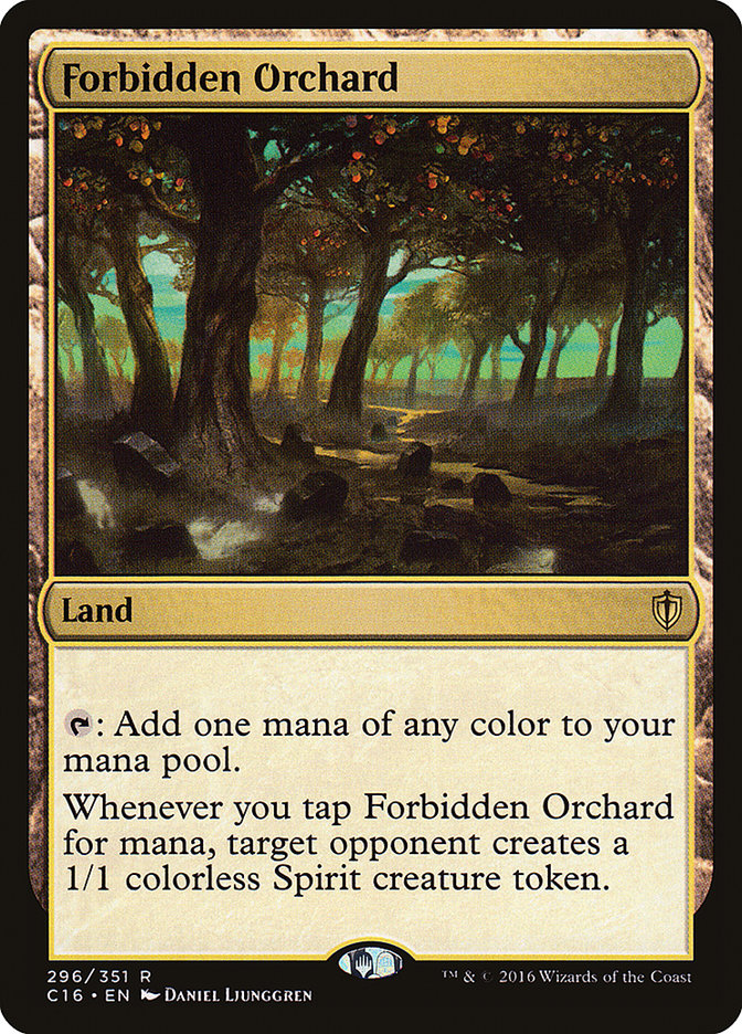 Forbidden Orchard [Commander 2016] | Boutique FDB TCG