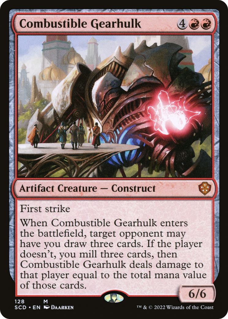 Combustible Gearhulk [Starter Commander Decks] | Boutique FDB TCG