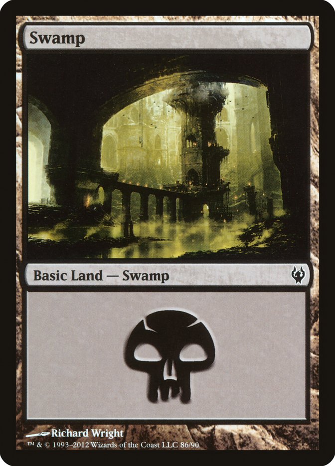 Swamp (86) [Duel Decks: Izzet vs. Golgari] | Boutique FDB TCG