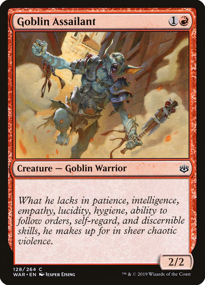 Goblin Assailant [War of the Spark] | Boutique FDB TCG