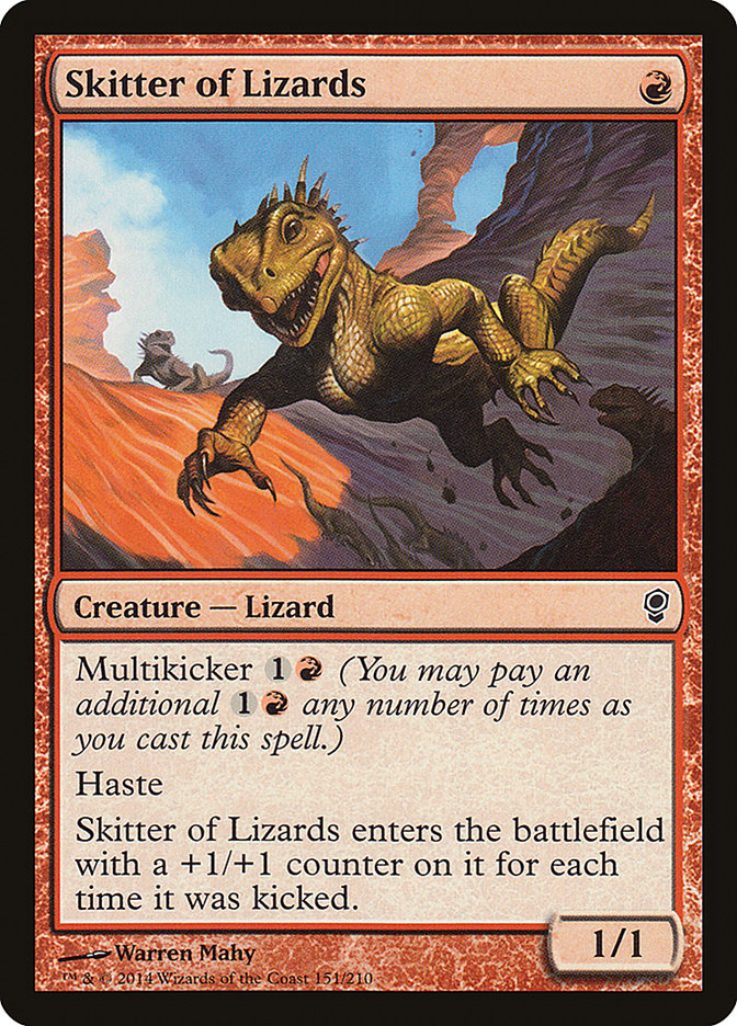 Skitter of Lizards [Conspiracy] | Boutique FDB TCG