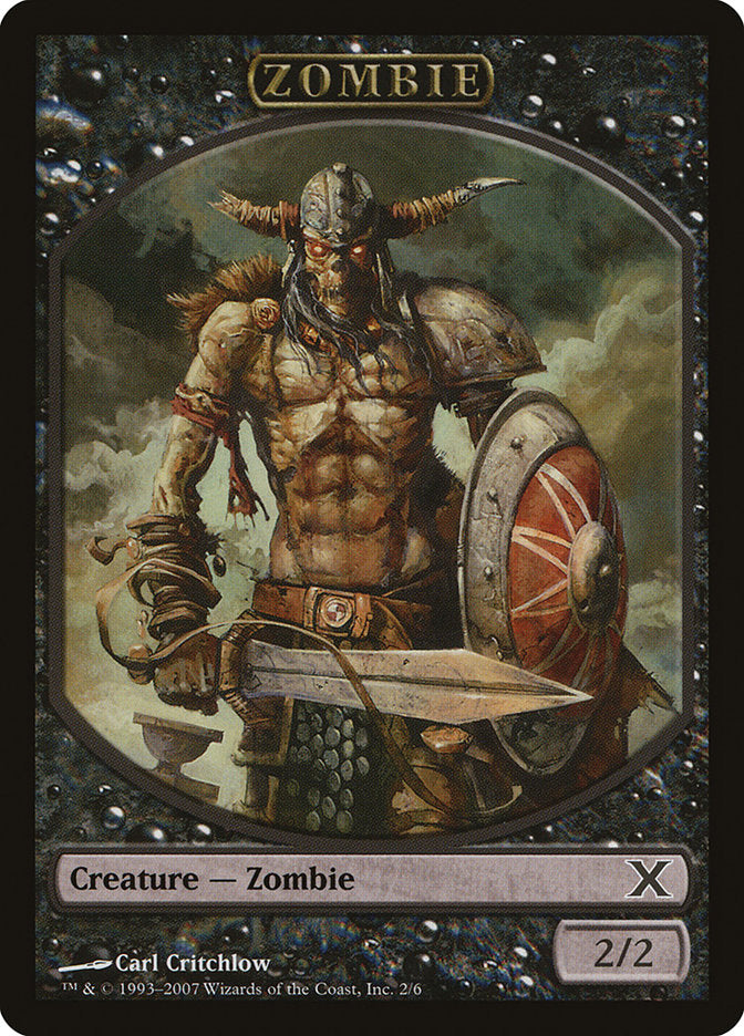 Zombie Token [Tenth Edition Tokens] | Boutique FDB TCG