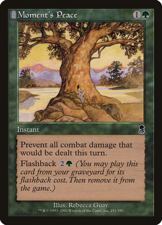 Moment's Peace [Odyssey] | Boutique FDB TCG