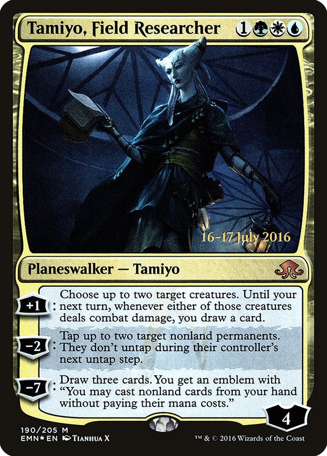 Tamiyo, Field Researcher [Eldritch Moon Prerelease Promos] | Boutique FDB TCG