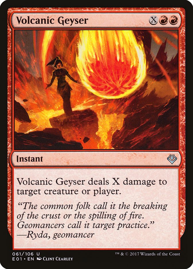 Volcanic Geyser [Archenemy: Nicol Bolas] | Boutique FDB TCG