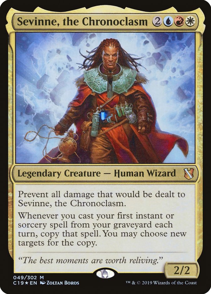 Sevinne, the Chronoclasm [Commander 2019] | Boutique FDB TCG