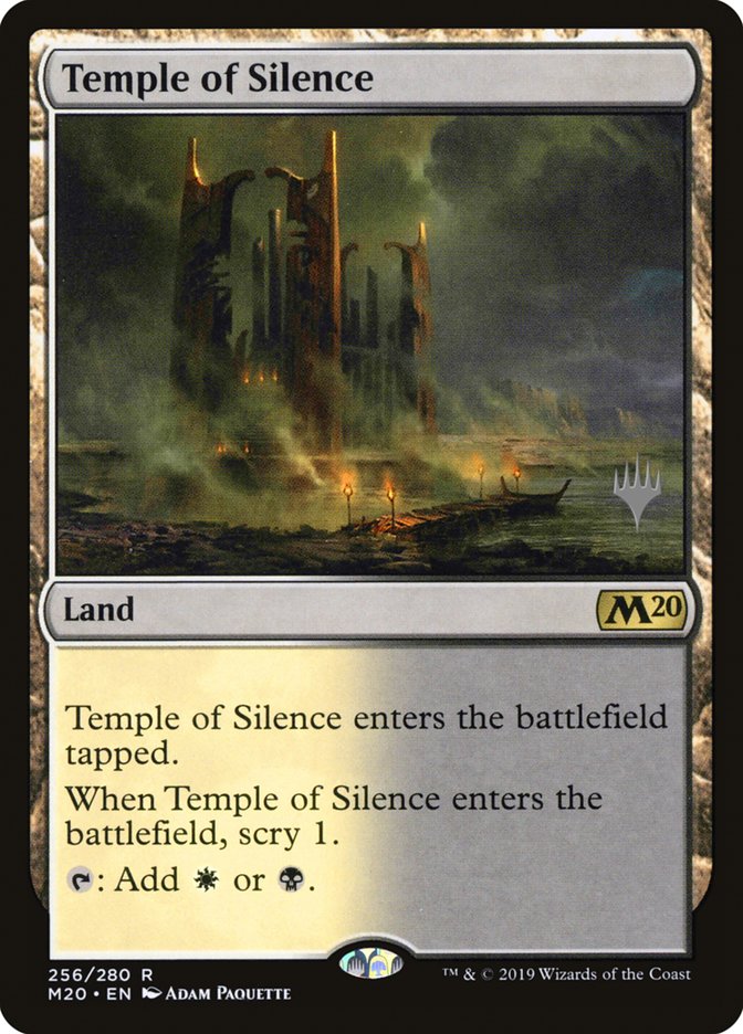 Temple of Silence (Promo Pack) [Core Set 2020 Promos] | Boutique FDB TCG