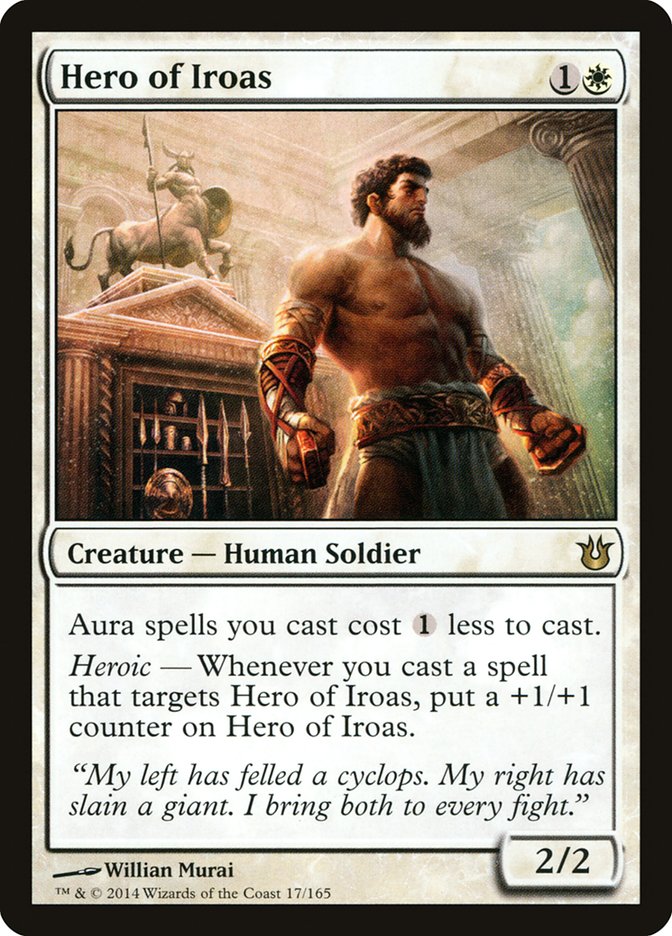 Hero of Iroas [Born of the Gods] | Boutique FDB TCG