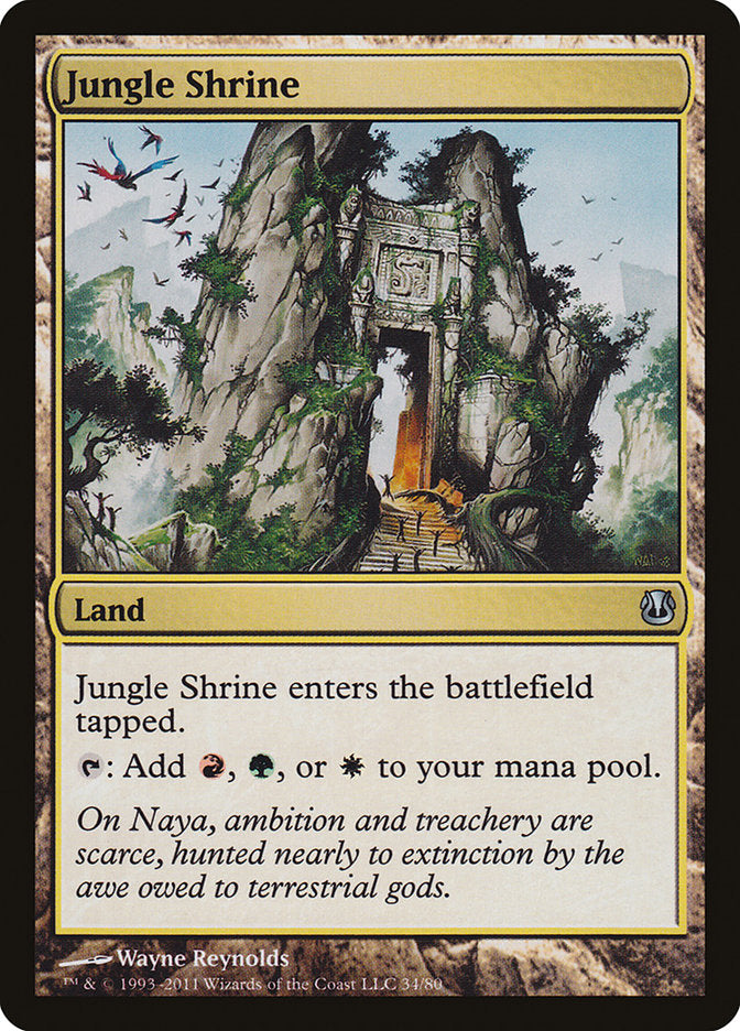 Jungle Shrine [Duel Decks: Ajani vs. Nicol Bolas] | Boutique FDB TCG