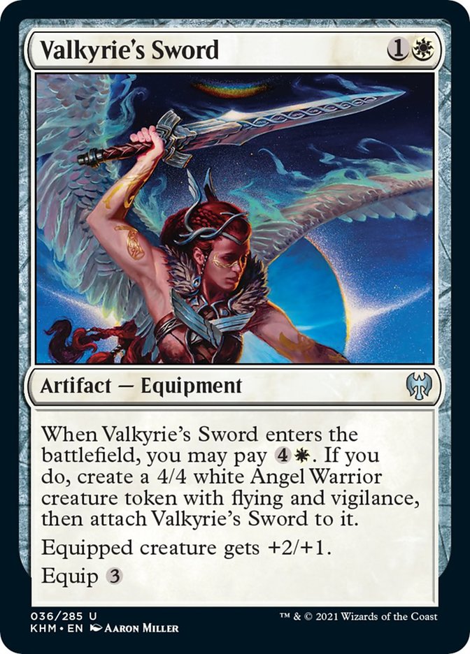 Valkyrie's Sword [Kaldheim] | Boutique FDB TCG