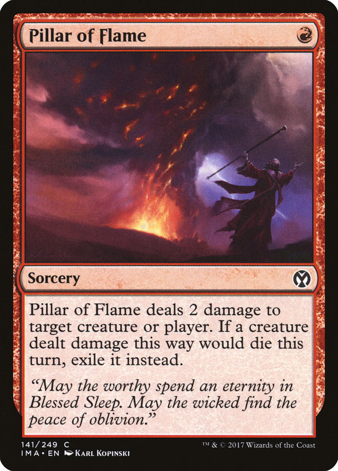 Pillar of Flame [Iconic Masters] | Boutique FDB TCG