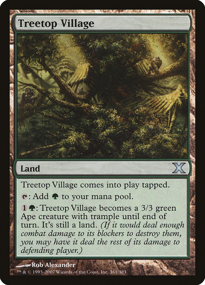 Treetop Village [Tenth Edition] | Boutique FDB TCG