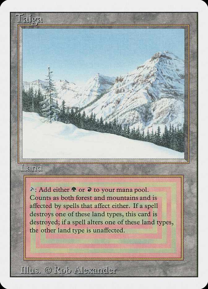 Taiga [Revised Edition] | Boutique FDB TCG