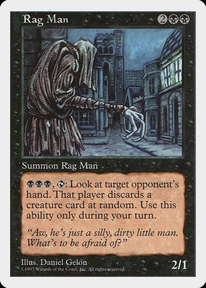 Rag Man [Fifth Edition] | Boutique FDB TCG