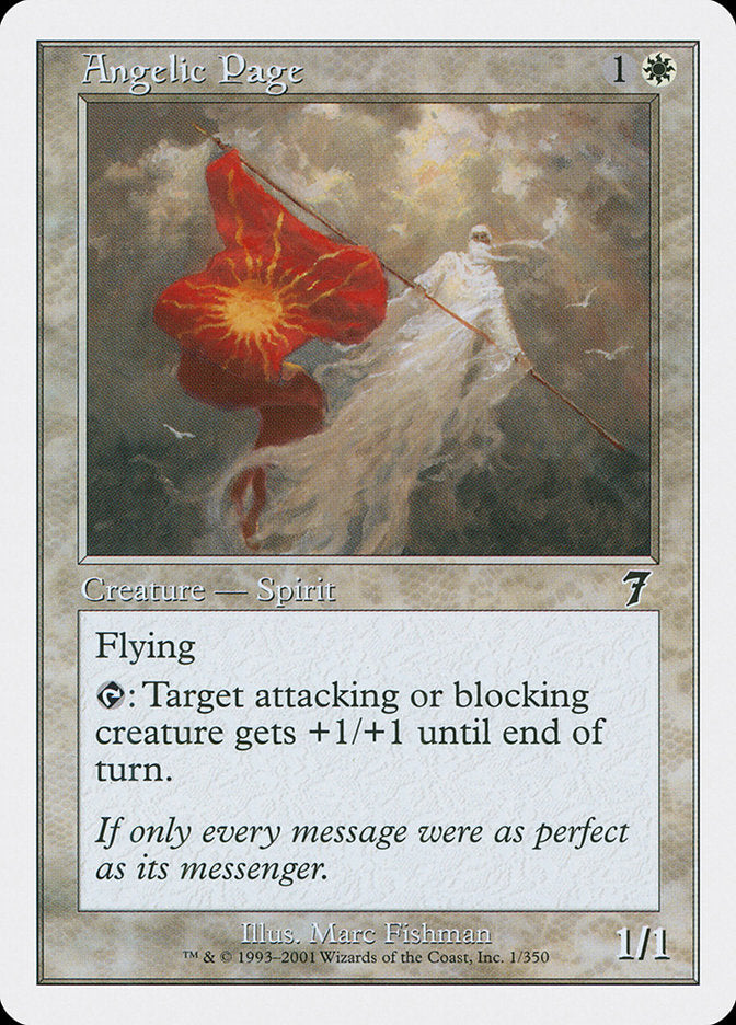 Angelic Page [Seventh Edition] | Boutique FDB TCG