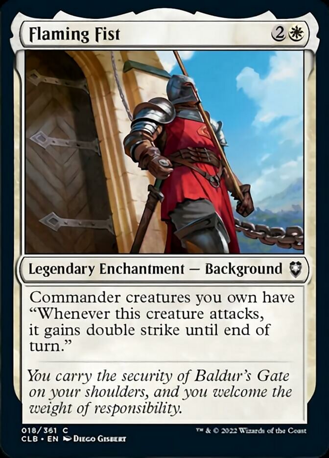 Flaming Fist [Commander Legends: Battle for Baldur's Gate] | Boutique FDB TCG