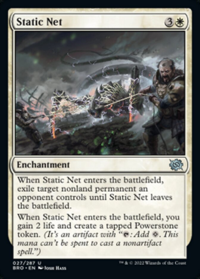 Static Net [The Brothers' War] | Boutique FDB TCG