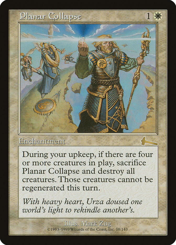 Planar Collapse [Urza's Legacy] | Boutique FDB TCG