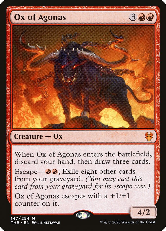Ox of Agonas [Theros Beyond Death] | Boutique FDB TCG